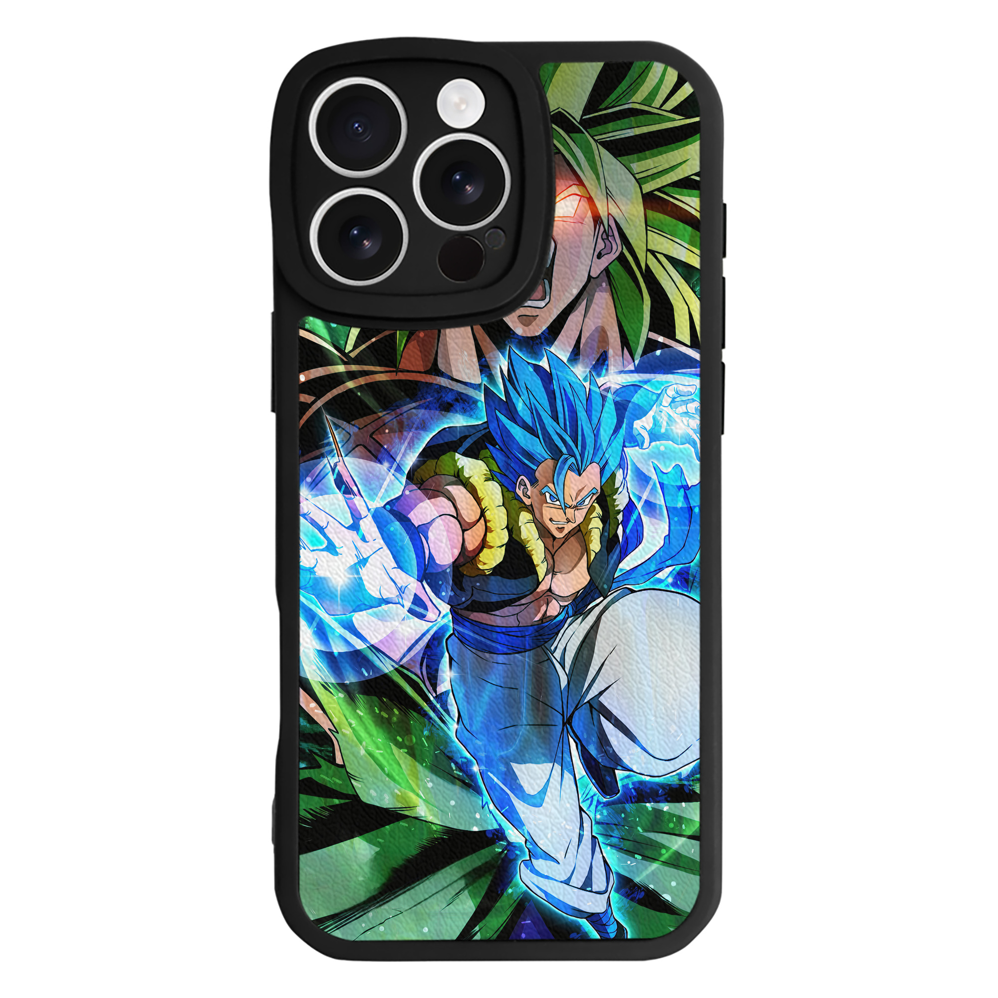 （画像用） ドラゴンボール DRAGON BALL 【iPhone 16シリーズ対応】シリコンスマホケース（レザー調） 材質：シリコン